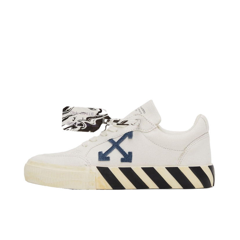 Tenisky a topánky Off-White Vulc Sneaker ''White Navy Blue'' W Biela | OMIA085F21FAB0010146