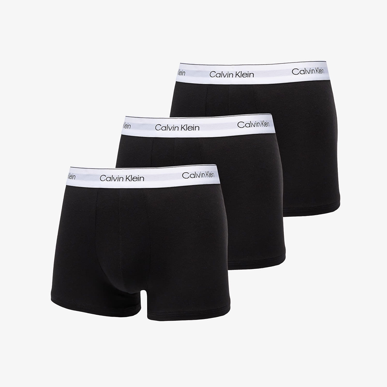 Extra Soft Cotton Stretch Trunk 3-Pack Black