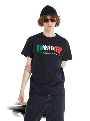 Tričko Thrasher Mexico T-shirt Čierna | 145073