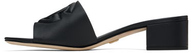 Tenisky a topánky Dolce & Gabbana Heeled Leather Sandals Čierna | CR1139 AY329, 2