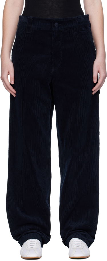 Nohavice A.P.C. A.P.C. Fergus Corduroy Pants Navy | COHBB-M08500, 0