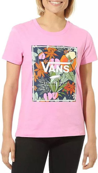 Tričko Vans WM BOXLET T-Shirt Ružová | vn0a4do2unu1, 0
