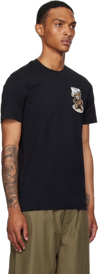Tričko Moschino Moschino Teddy Bear Graphic T-Shirt Čierna | 252ZZ072152411555, 1
