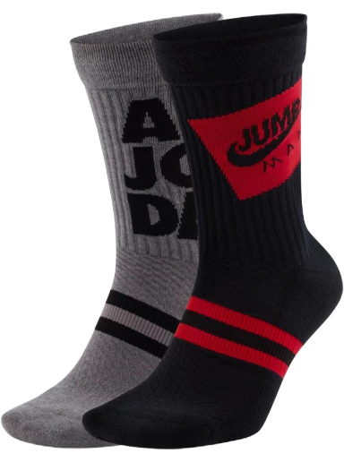 Ponožky Jordan Legacy Crew 2 pieces Rôznofarebný | cu7907-903