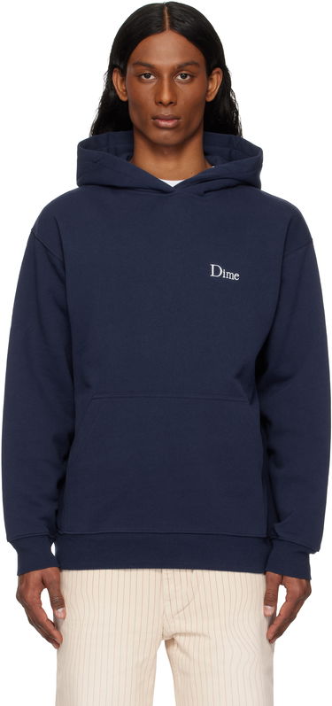 Mikina Dime Classic Small Logo Hoodie Navy | DIME2SP2533NVY, 0