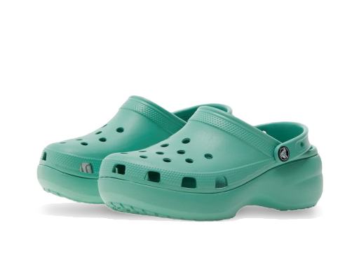 Tenisky a topánky Crocs Classic Platform Clog W Zelené | 206750-3UG