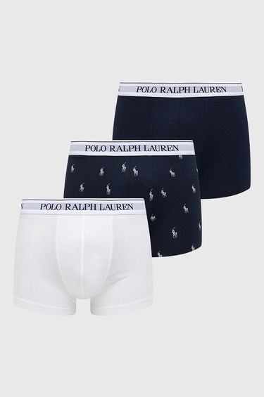Boxerky Polo by Ralph Lauren Boxers 3 - Pack Rôznofarebný | 714830299057, 0