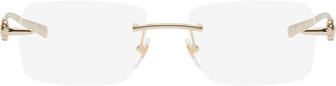 Slnečné okuliare Gucci Gucci Horsebit Rimless Glasses Metalická | GG1703O-003, 0