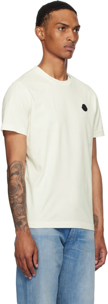 Tričko Moncler Moncler Short Sleeve T-Shirt Béžová | K20918C0003289AYW, 1