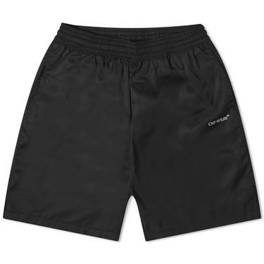 Plavky Off-White Arrow Swim Shorts Čierna | OMFD008C99FAB0011001, 0