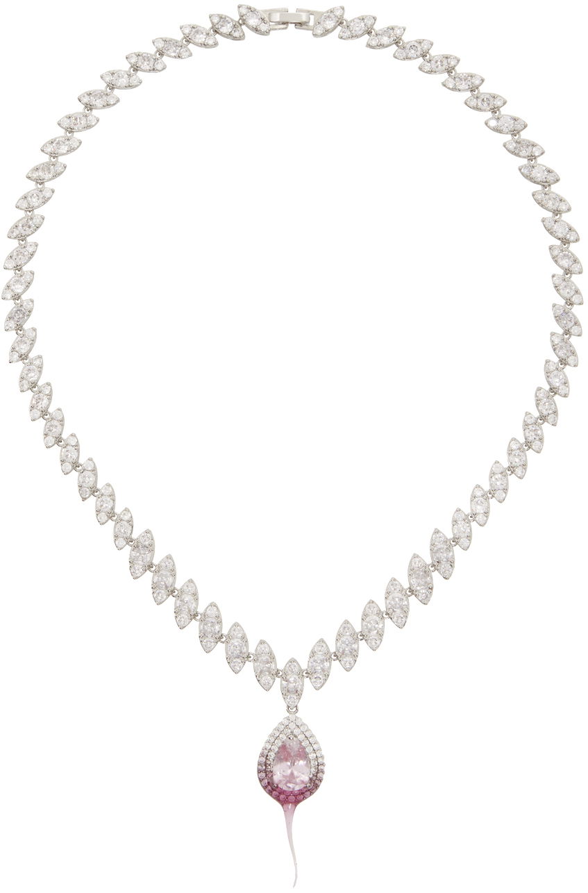 Náhrdelník Ottolinger Ottolinger Exclusive Diamond Dip Necklace Ružová | 2500613E, 0