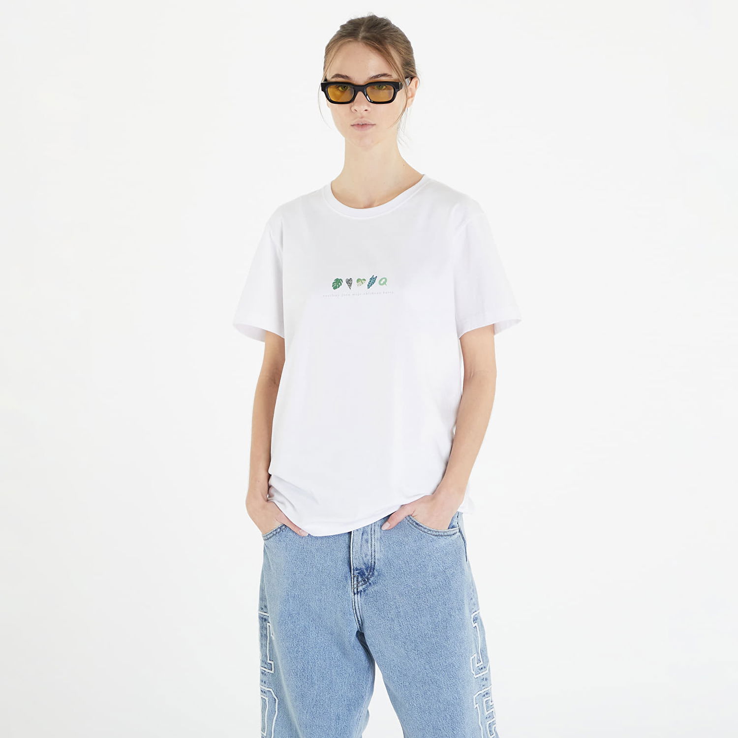 Tričko Queens Rostliny Jsou Moje Oblíbená Barva T-Shirt Biela | QNS_033, 0