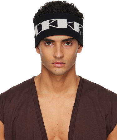 Klobúk Rick Owens Rick Owens DRKSHDW Concordians Cotton Headband Čierna | DA02E7480 KP6, 0