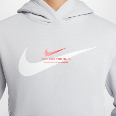 Mikina Nike NSW SI Flc Po Hoodie Šedá | HV6965-012, 0