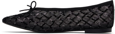 Starostlivosť o obuv Repetto Repetto Lilouh Rubber Sole Ballerina Flats Čierna | V4096RESEQ, 2
