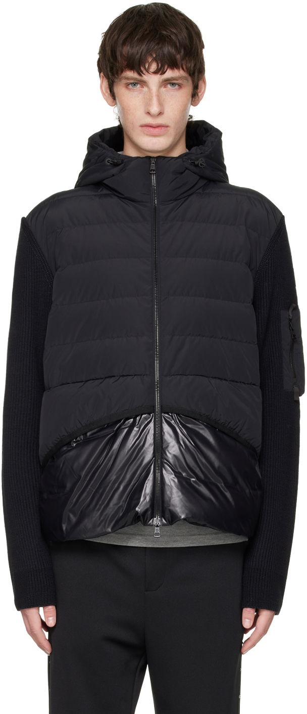 Prešívaná bunda Moncler Genius 2 1952 Black Layered Down Čierna | H20929B00005M1121, 0