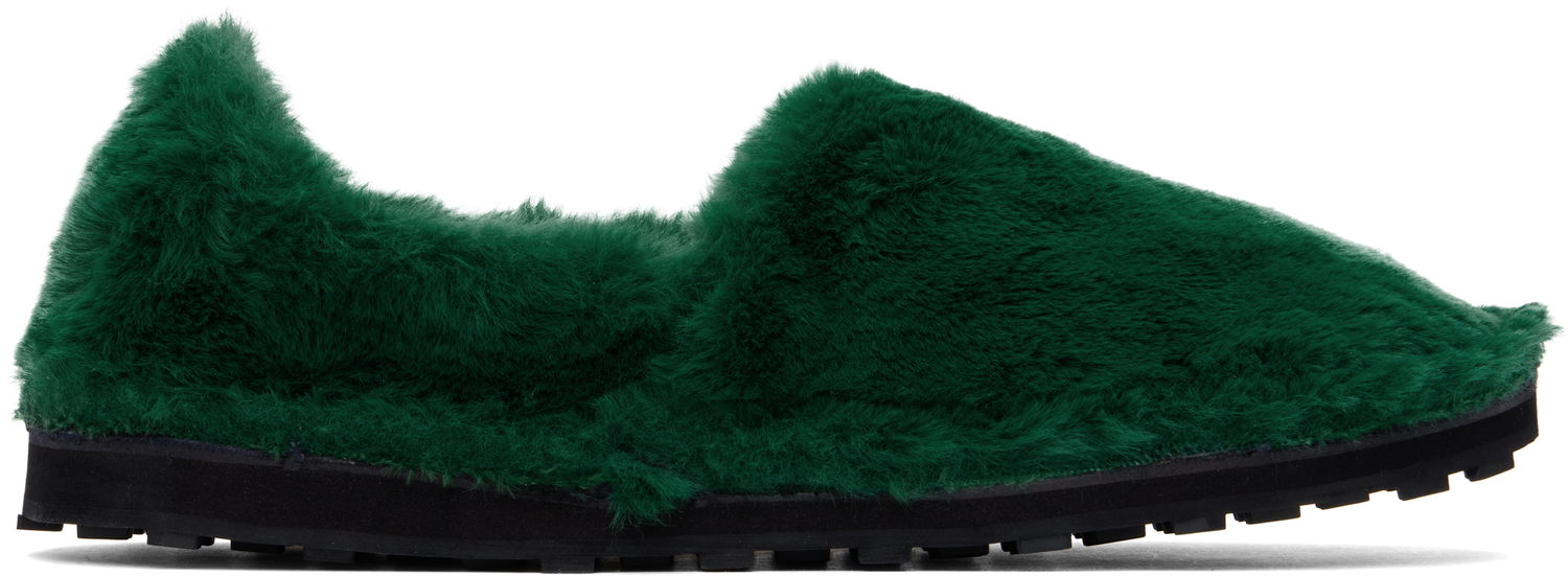 Oblečenie Marni Marni Faux-Fur Loafers Zelené | MOMR006402 P8211, 0