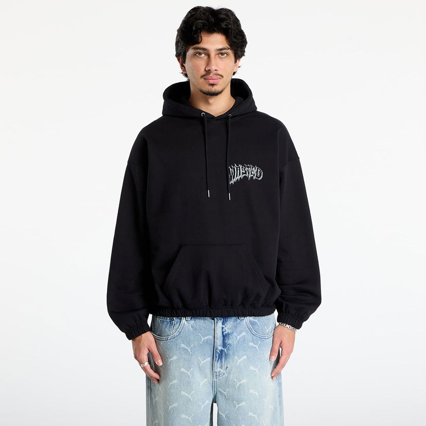 Mikina Wasted Paris Harvest Boxy Hoodie Čierna | WP_000325