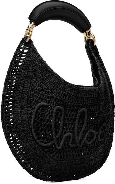 Kabelka CHLOÉ Chloé Summer Banana Bag Zelené | CH25US902P08, 3