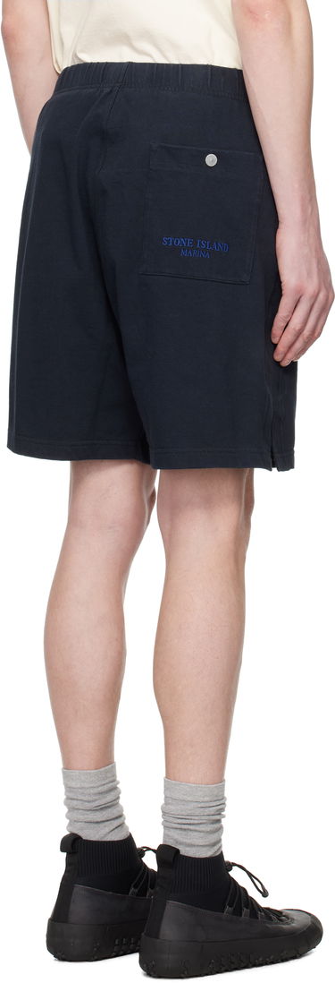Šortky Stone Island Stone Island Felpa Bermuda Shorts Navy | K1S15 6200006 S00X5, 2