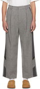 Wool Straight-Leg Trousers