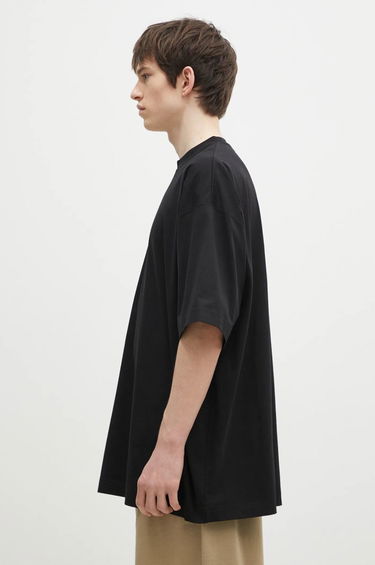 Tričko VETEMENTS Oval Logo Oversized T-Shirt Čierna | UA66TR605BW, 1