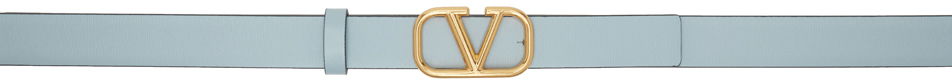 Opasok Valentino Valentino Garavani VLogo Reversible Belt Modrá | 5W2T0S12ZFR, 0