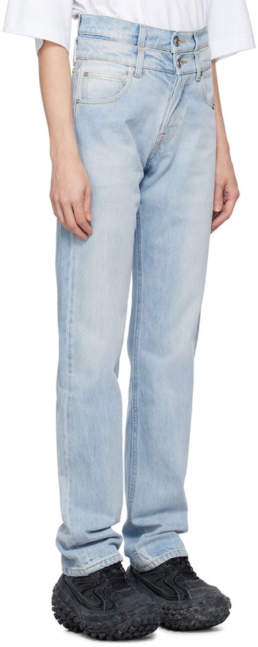 Džínsy VETEMENTS VTMNTS Double Waist Jeans Modrá | VL18PA450L, 1