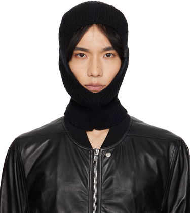 Klobúk Rick Owens Rick Owens Concordians Sphinx Skull Balaclava Čierna | RU02E1490 KWV, 0