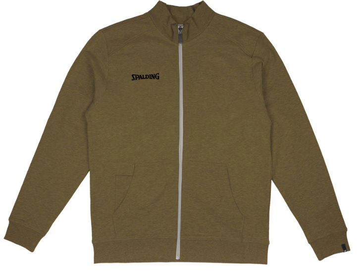 Bunda Spalding Spalding Flow Zip Jacket Zelené | 40221517-khaki
