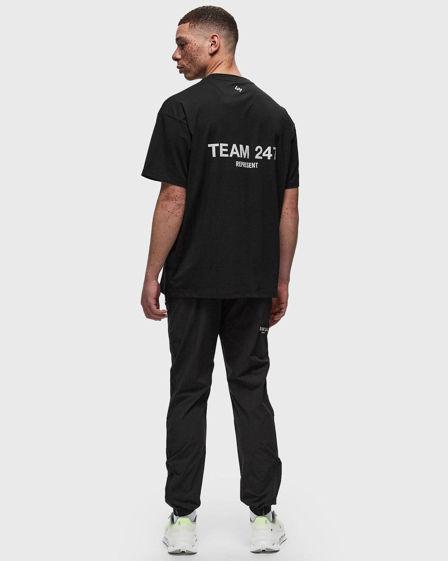 Tričko Represent Clo Represent TEAM 247 OVERSIZED T-SHIRT Čierna | 247M426-01, 1
