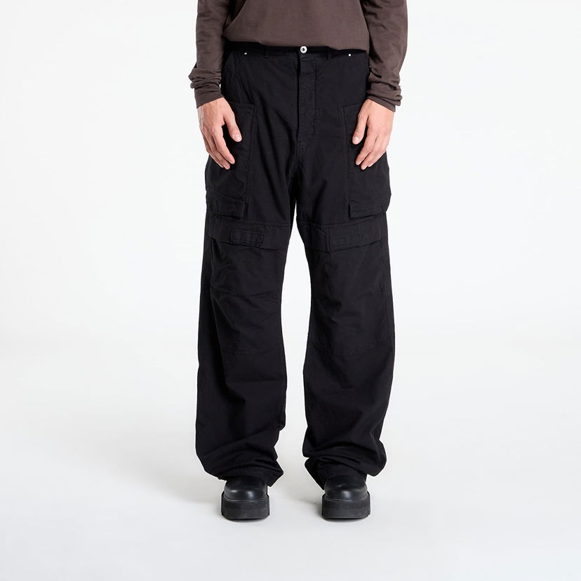 Cargo nohavice Rick Owens Rick Owens DRKSHDW Stefan Cargo Pants 33 Čierna | DU02E7368 CL 09