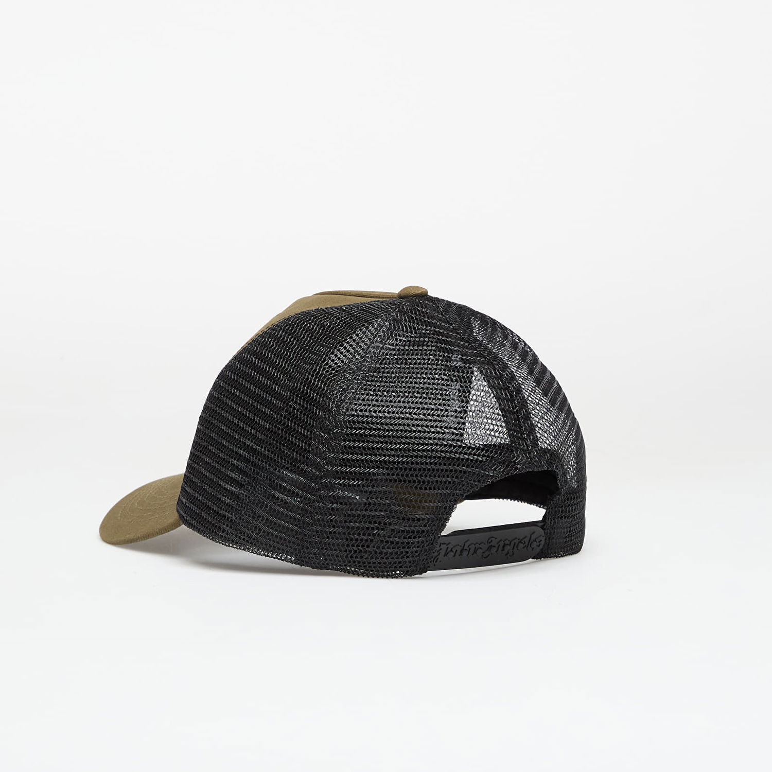 Šiltovka Palm Angels Spray Logo Trucker Cap Army Green/ Black Universal Hnedá | PMLB068F25FAB0025810, 1