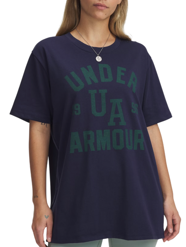 Tričko Under Armour Under Armour Collegiate Oversize Short Sleeve T-Shirt Navy | 1389749-410, 0