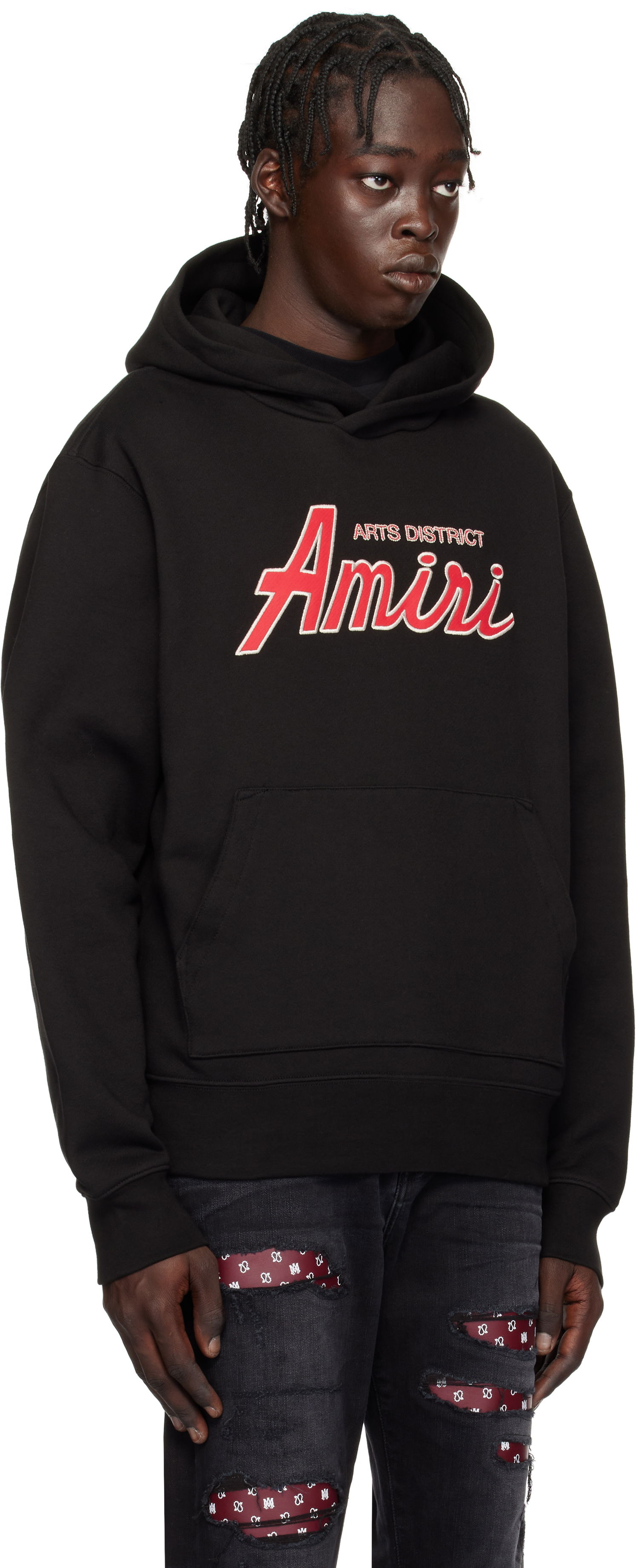 Mikina AMIRI '' City Black Hoodie Čierna | AMJYHD1090, 1