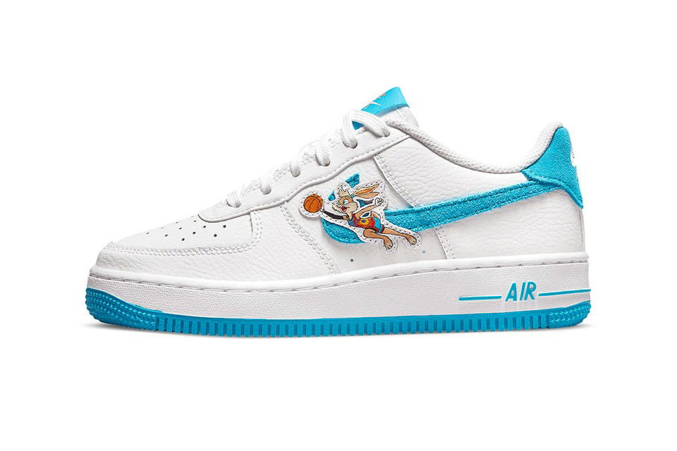 Tenisky a topánky Nike Space Jam x Air Force 1 '07 "Hare" GS Biela | DM3353-100, 0
