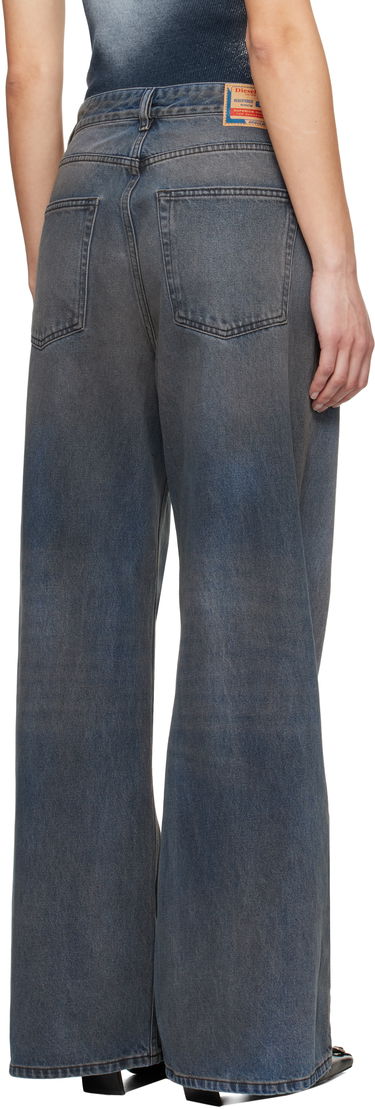 Džínsy Diesel Diesel 1996 D-Sire Wide-Leg Jeans Modrá | A06925 09L46, 2