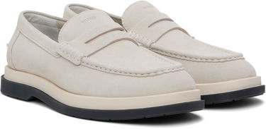 Oblečenie BOSS Hugo Suede Loafers Biela | 50536215, 3