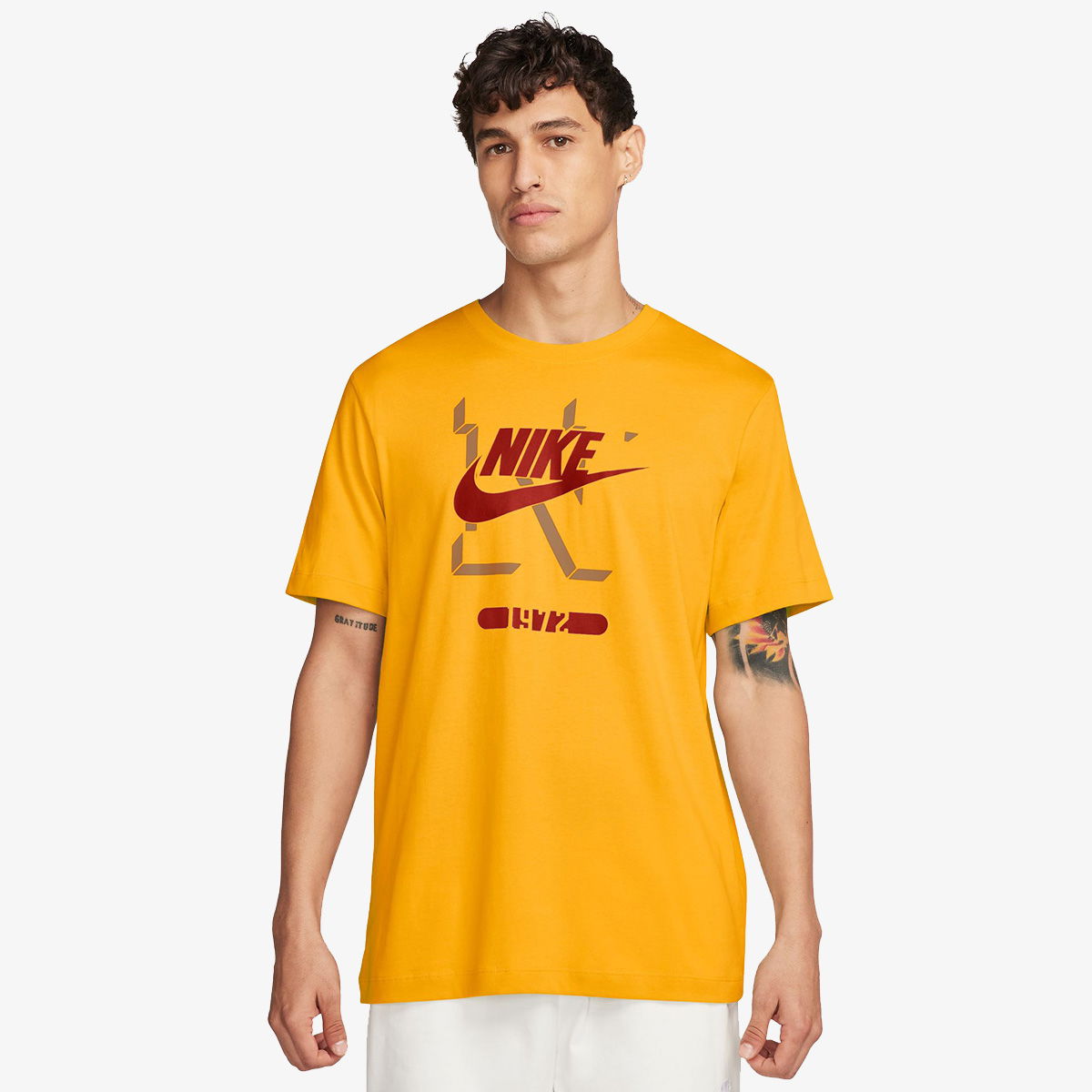 Tričko Nike M NSW TEE 6 MO FUTURA Žltá | FZ5375-739, 0