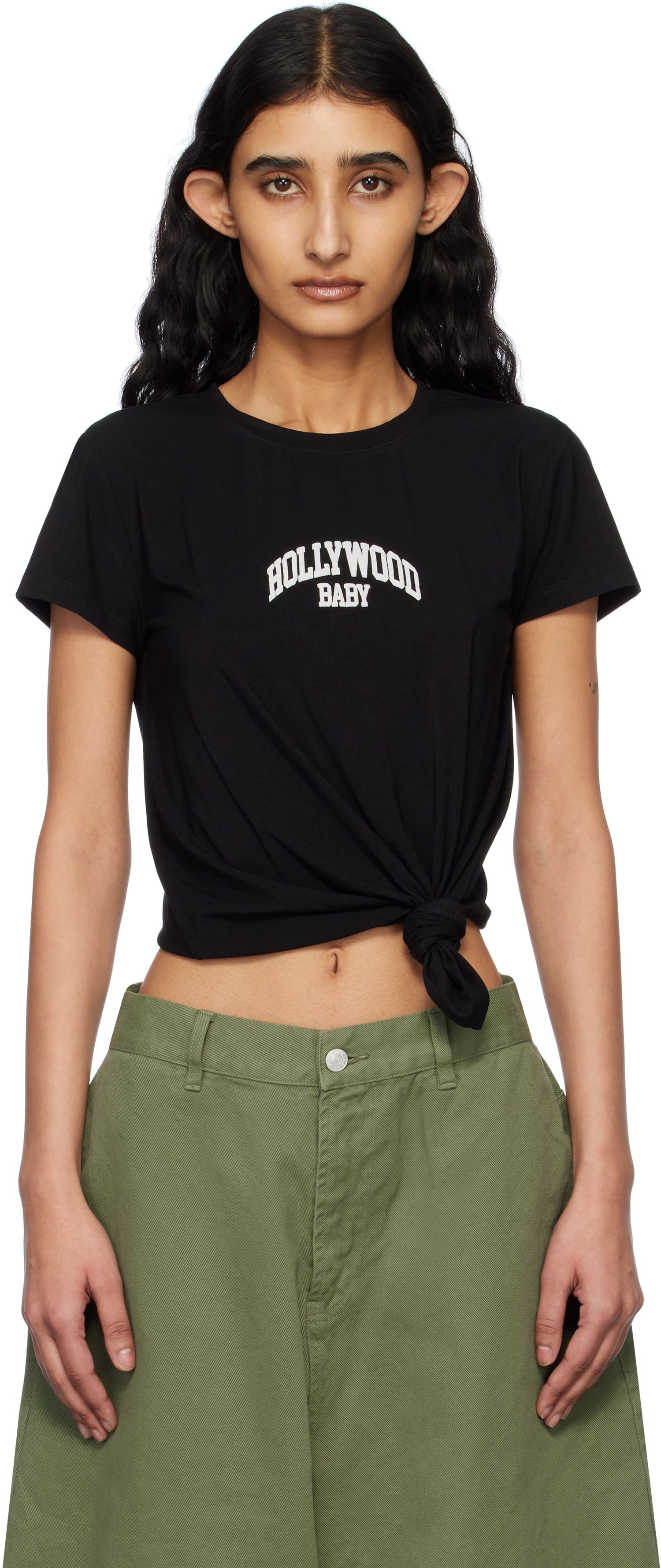 Tričko MISBHV MISBHV Hollywood Baby Knotted T-Shirt Čierna | 250W136, 0
