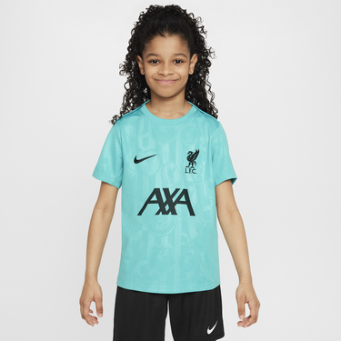 Dres Nike Liverpool FC Academy Pro Dri-FIT Pre-Match Short Sleeve T-Shirt Tyrkysová | FQ0013-393, 1