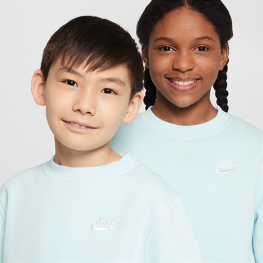 Mikina Nike Nike Sportswear Club Fleece Crew Sweatshirt Modrá | FD3006-474, 2