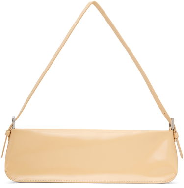 Taška cez rameno BY FAR Long Shoulder Bag Béžová | 22FWDLLSSBLWMED, 0