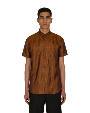 Košeľa Comme des Garçons Dot Shortsleeve Shirt Hnedá | FG-B078-SS21 3, 1