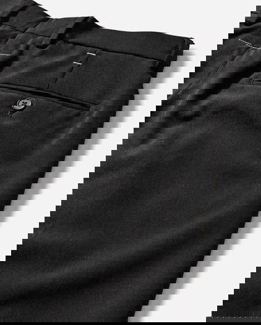 Nohavice Maison Margiela Stapled Pleated Wool Trousers Čierna | SH0KA0067 900, 3