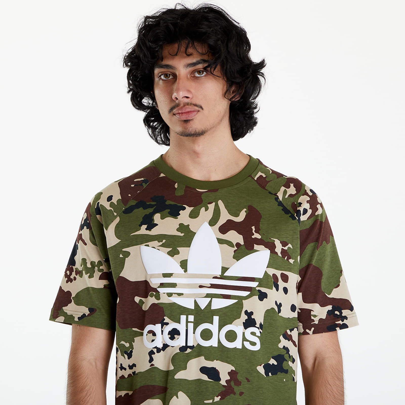 Camo Trefoil Tee Multicolour