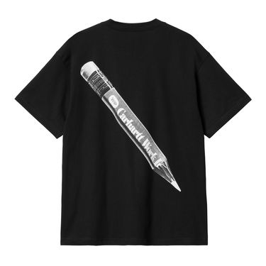 Tričko Carhartt WIP Pencil Graphic Print Relaxed Fit T-Shirt Čierna | I033960_9, 3