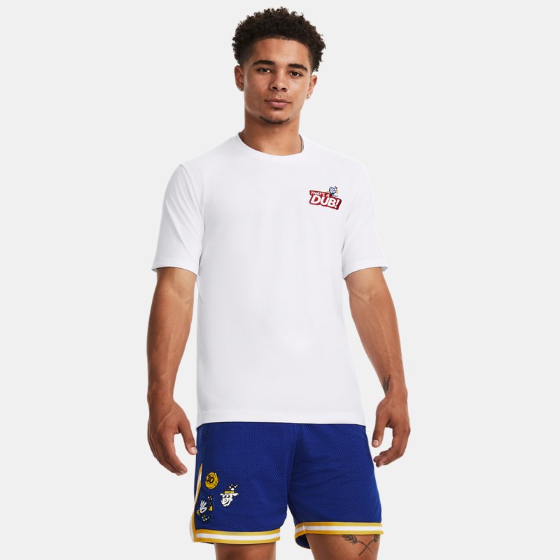 Tričko Under Armour CURRY DUB NATION TEE Biela | 1379857-100