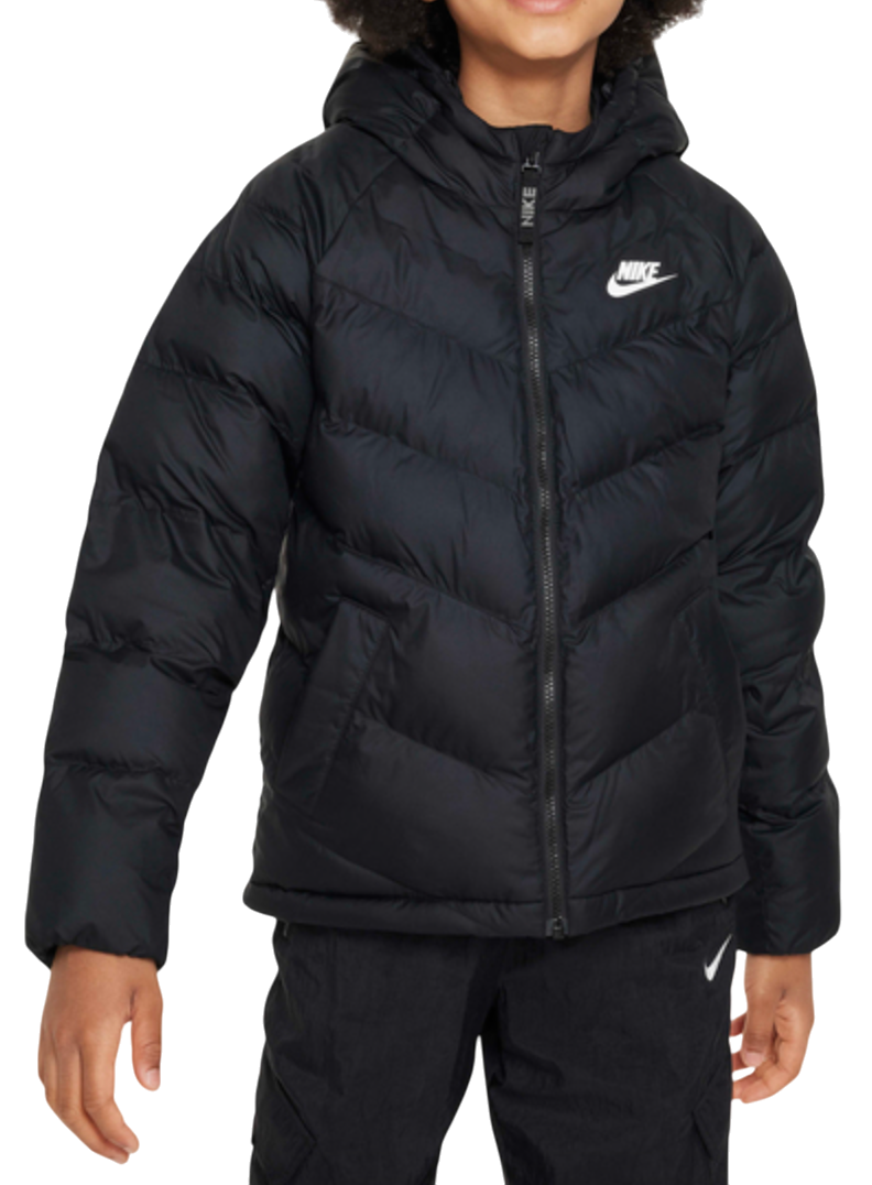 Bunda Nike Nike Hooded Jacket Čierna | fn7730-010, 0