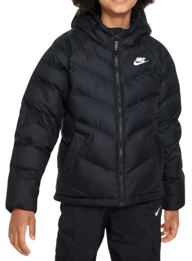Bunda Nike Nike Hooded Jacket Čierna | fn7730-010, 0
